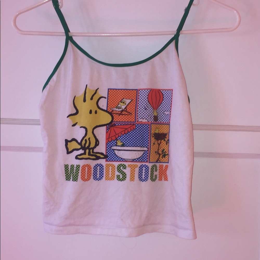 vintage wood stock tank top